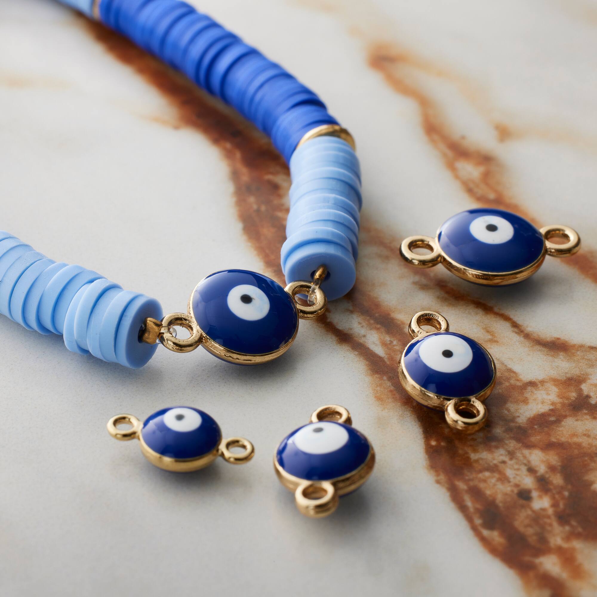 Eye Gold Connectors, 18ct. by Bead Landing™